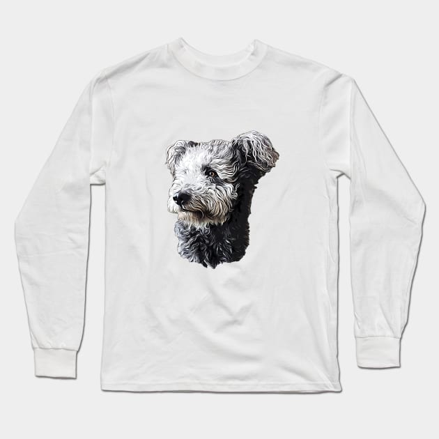 Pumi Dog Long Sleeve T-Shirt by ElegantCat